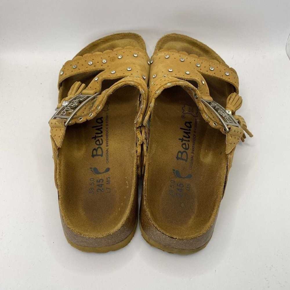 Vintage Betula Birkenstock Womens 38N Jeweled Sue… - image 8