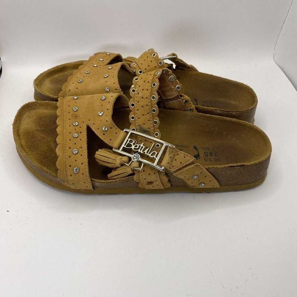 Vintage Betula Birkenstock Womens 38N Jeweled Sue… - image 9