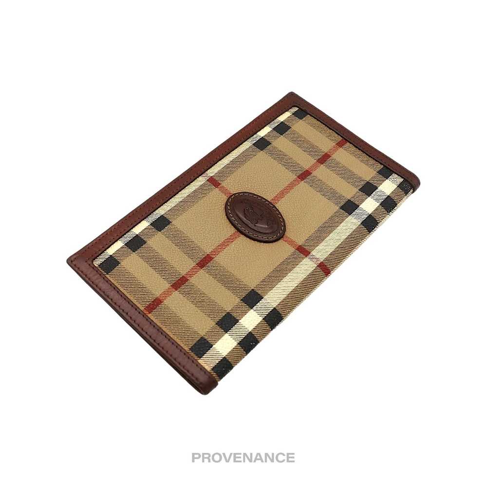 Burberry 🔴 Burberry Long Wallet - Nova Check Tan - image 4