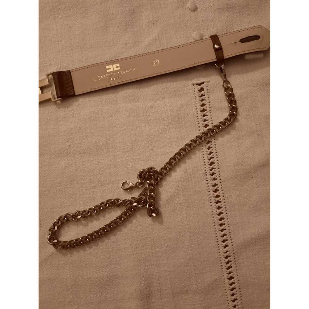 Elisabetta Franchi Vegan leather belt - image 6