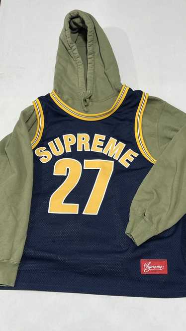 Supreme Supreme Basketball Jersey Hooded Sweatshir