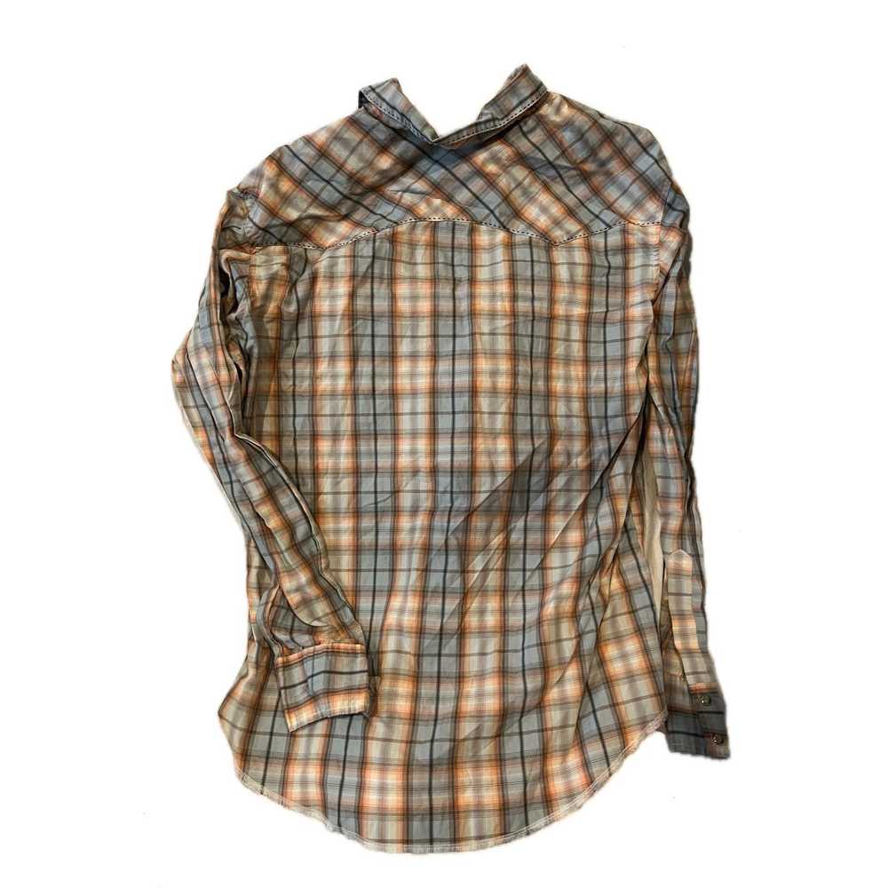 Wrangler Wrangler Snap Checkered Long Sleeve Shir… - image 2