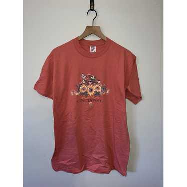 Jerzees 90s Vintage Cincinnati Wild Flowers Garde… - image 1