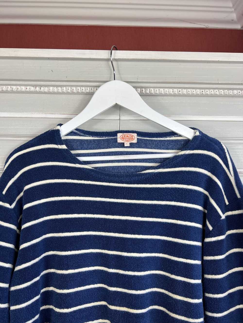 Armor Lux ARMOR LUX SWEATER STRIPED SIZE L - image 5