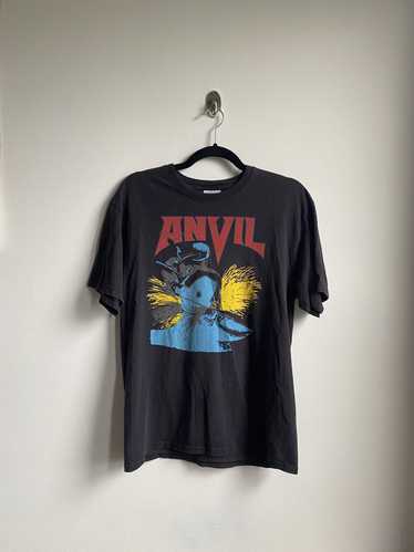 Band Tees × Rock T Shirt × Vintage anvil metal ban