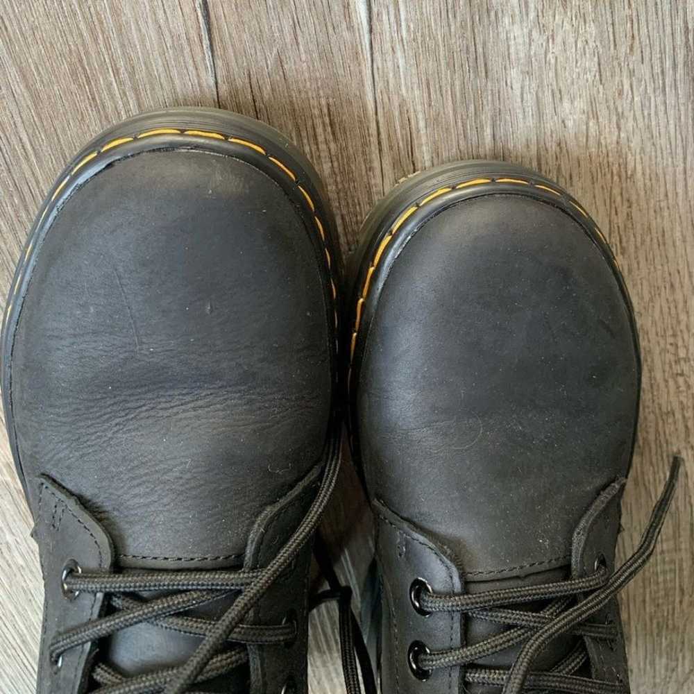 Dr. Martens Docs Combs Leather Matte Combat Boots… - image 8