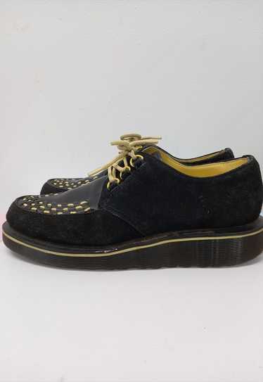 00s Dr Martens Beck Shoes Black Yellow