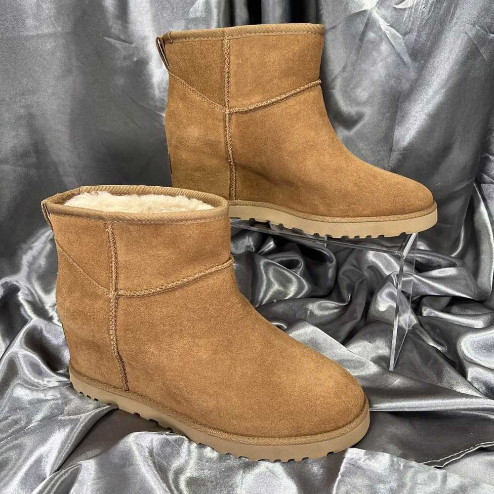 UGG Classic Femme Mini Boots Women Size 9 Hidden … - image 2