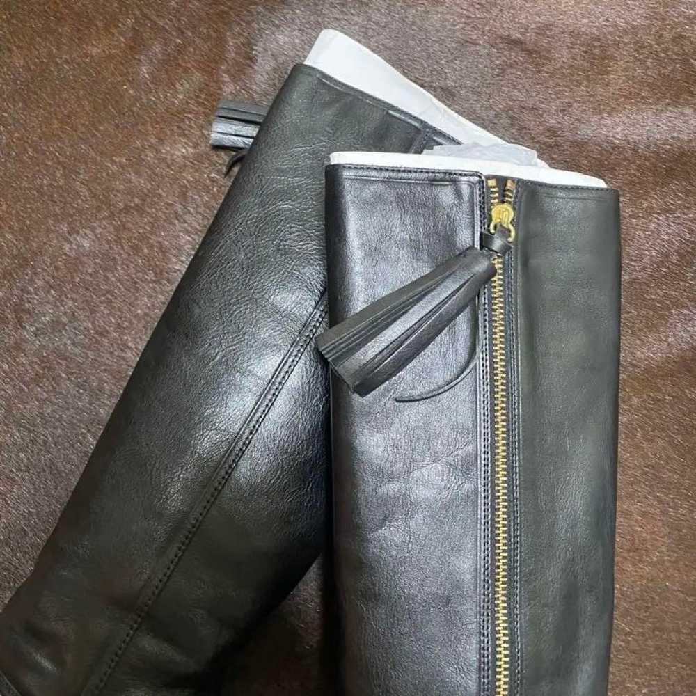 Unused COACH boots - Long leather boots - Size 36 - image 4