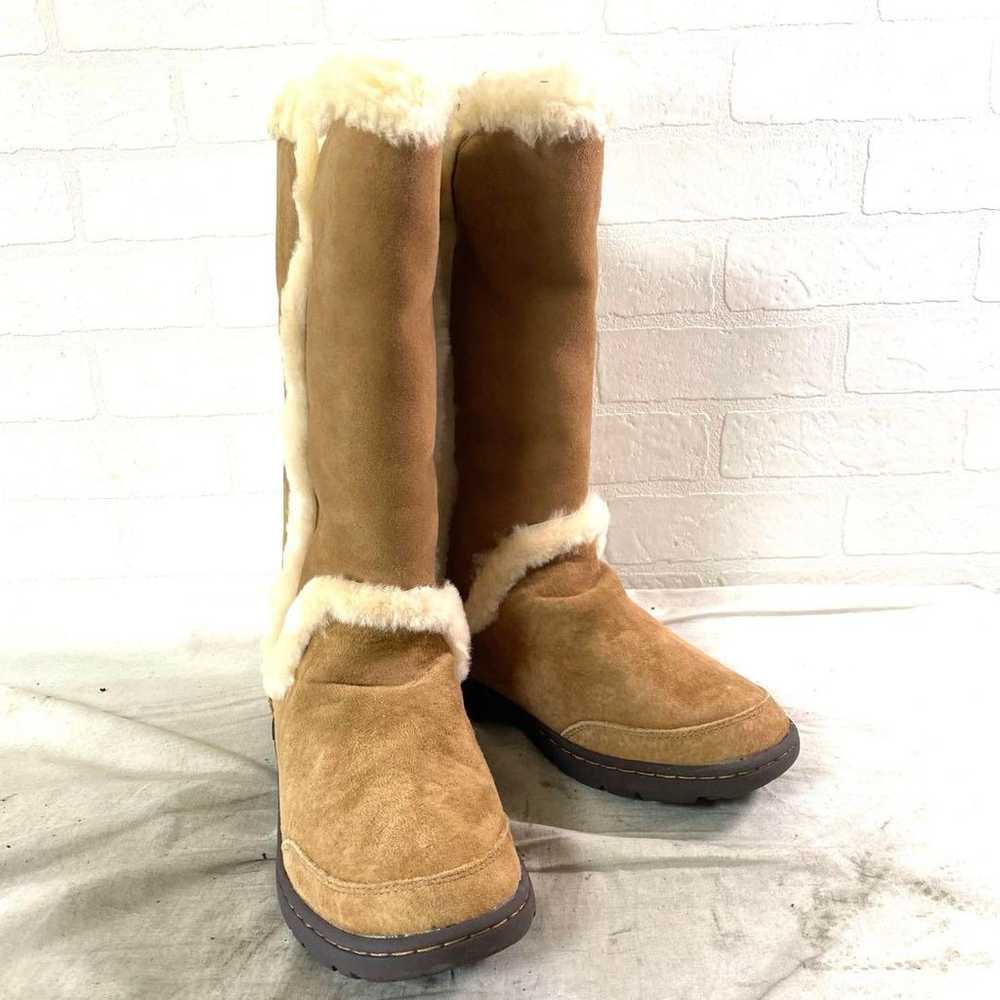 688☆ UGG Sheepskin Boots Casual Ladies Size 22 Be… - image 2