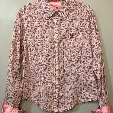 Wrangler 20X Western Pearl Snap Shirt Women’s Sma… - image 1