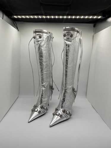 Balenciaga Knee High Cagole Boots