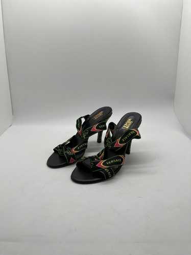 Gianni Versace × Versace Logo Strap Heels - image 1