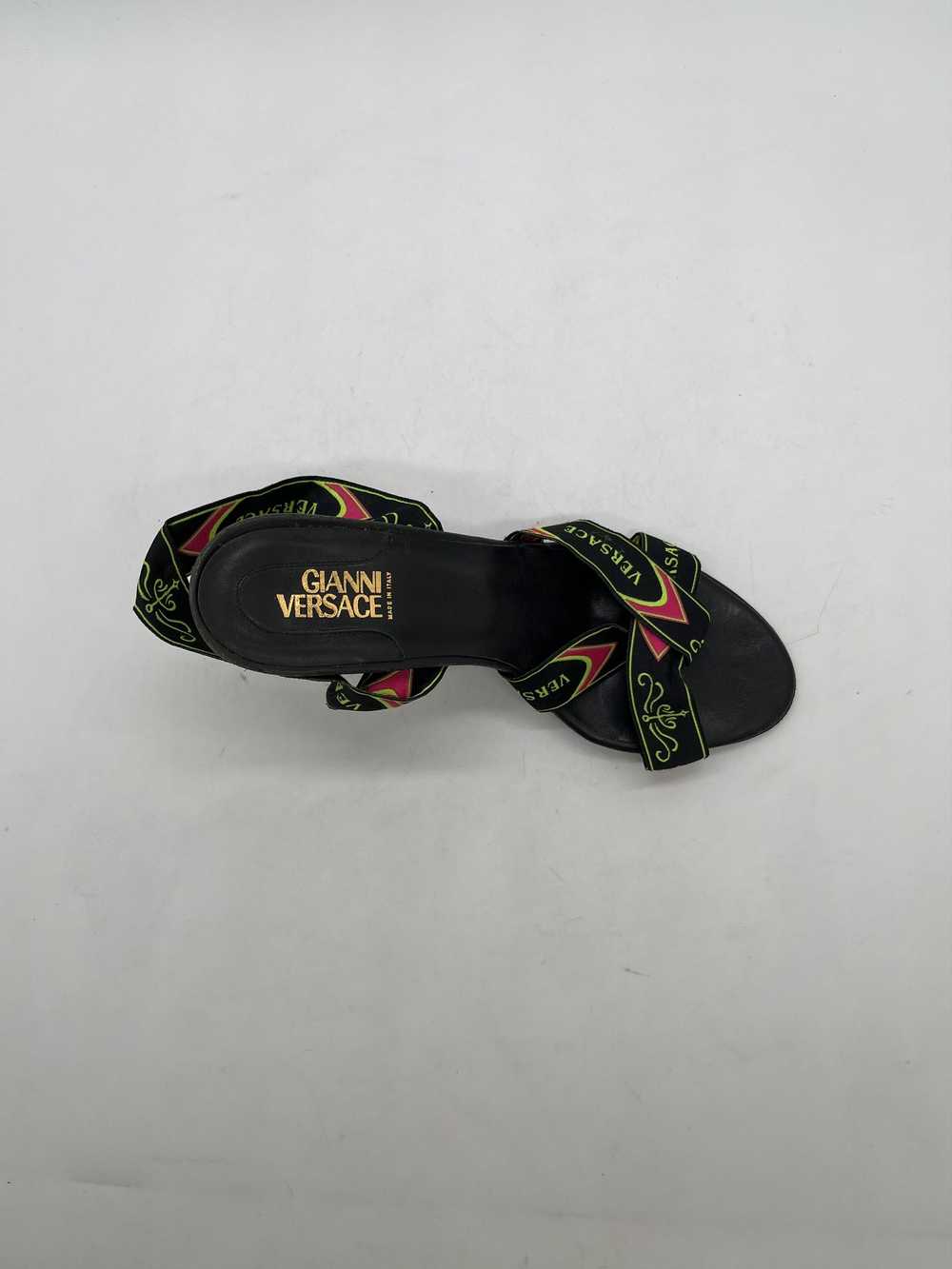 Gianni Versace × Versace Logo Strap Heels - image 7