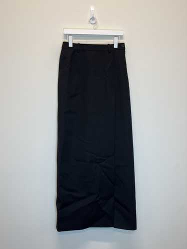 Balenciaga Garde Robe Wool Maxi Skirt