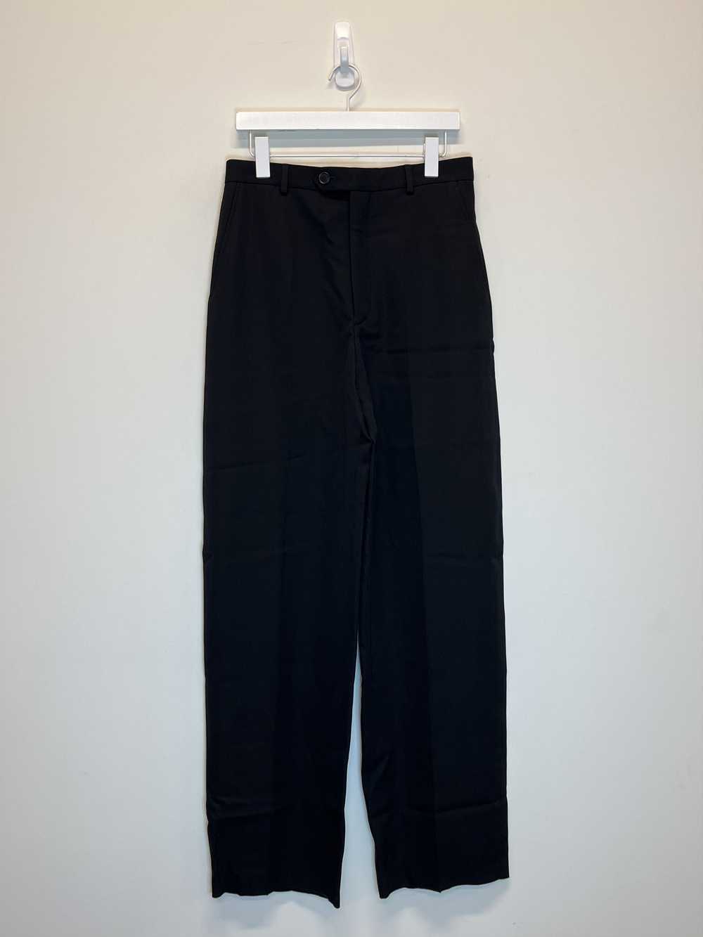 Balenciaga Garde Robe Wide Leg Wool Suit Pants - image 1