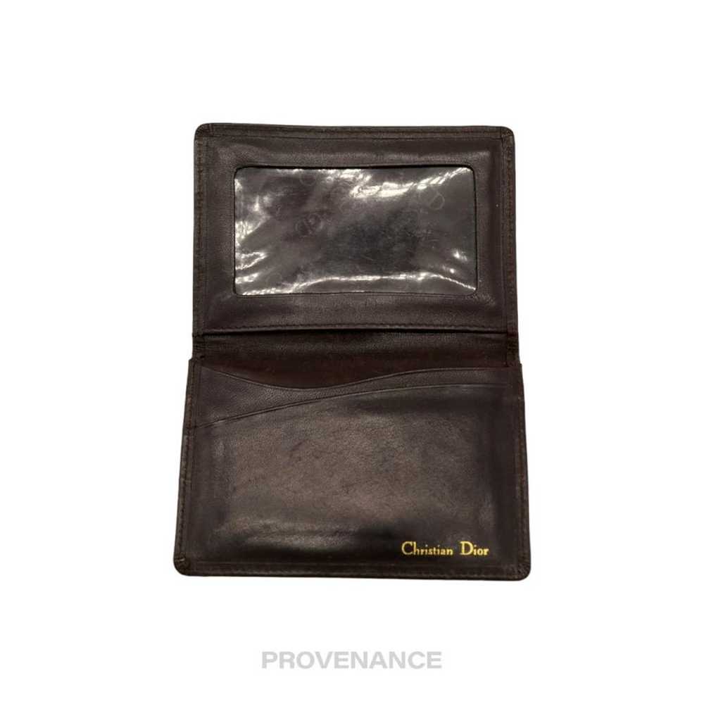 Dior Leather wallet - image 5