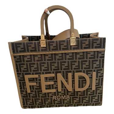 Fendi Sunshine leather tote