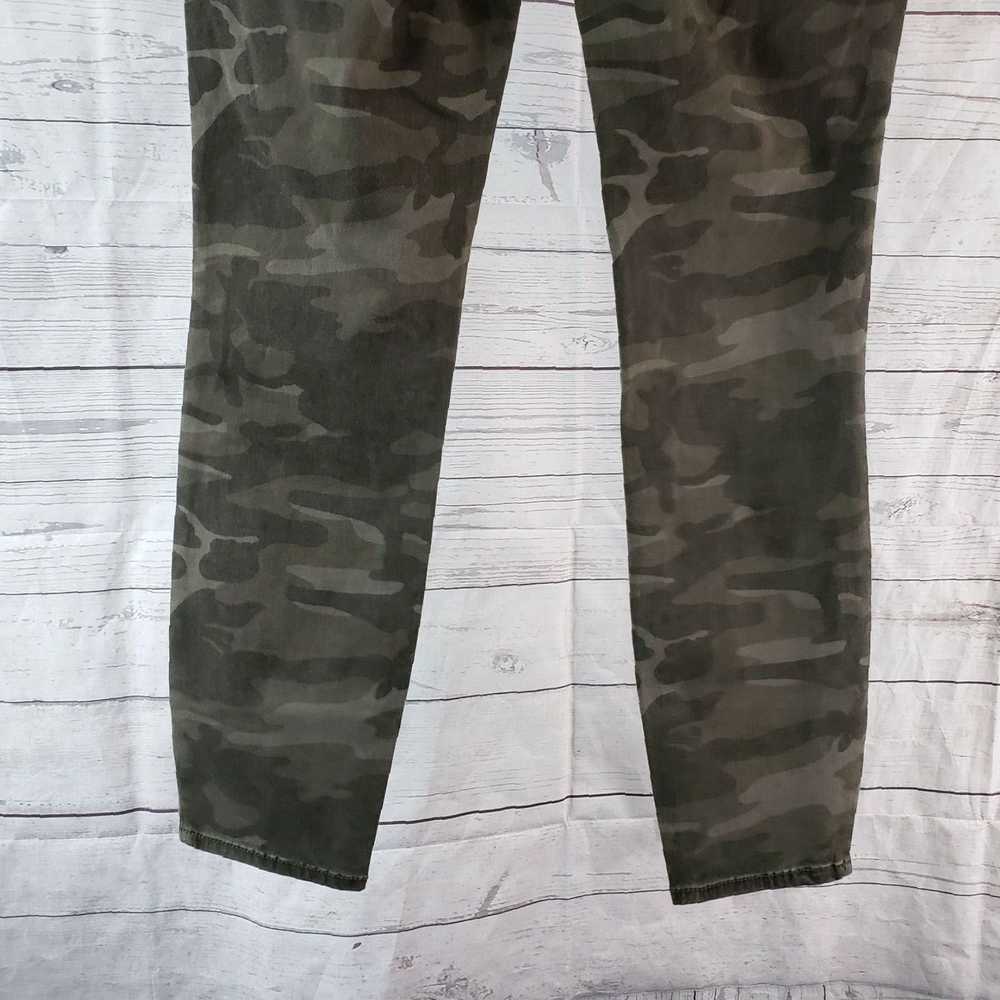 NYDJ NYDJ Women's Green Camo Mid Rise Cotton Blen… - image 5