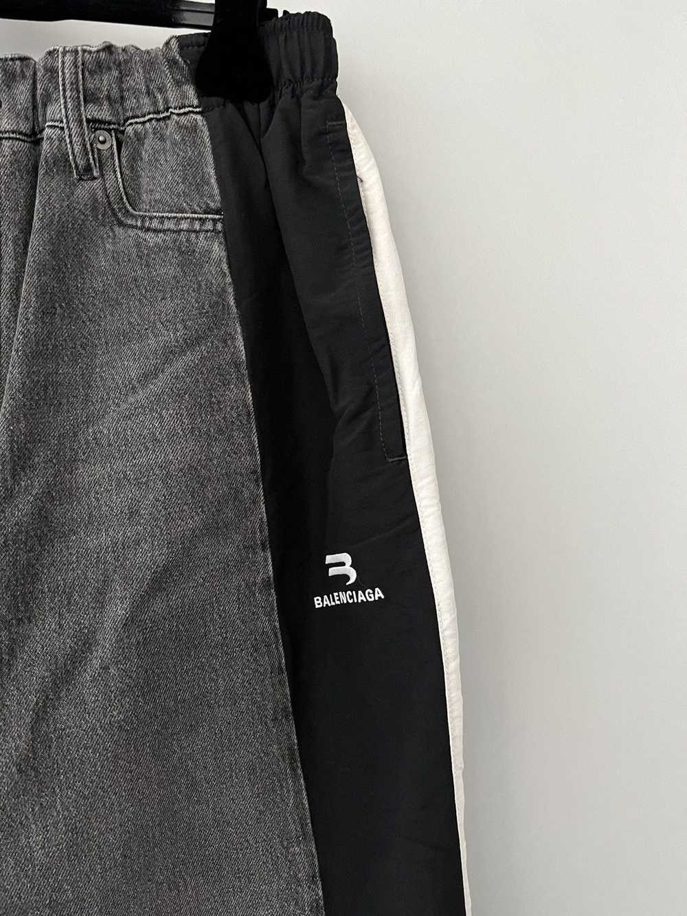 Balenciaga Balenciaga Hybrid Jeans/Track Pants - image 5