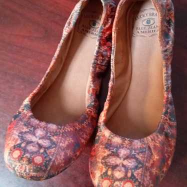 Lucky Brand Emmie Ballerina Flats Shoes Multicolor