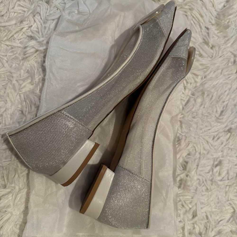 【Rutaron le talon】Silver pointed toe flat shoes - image 7