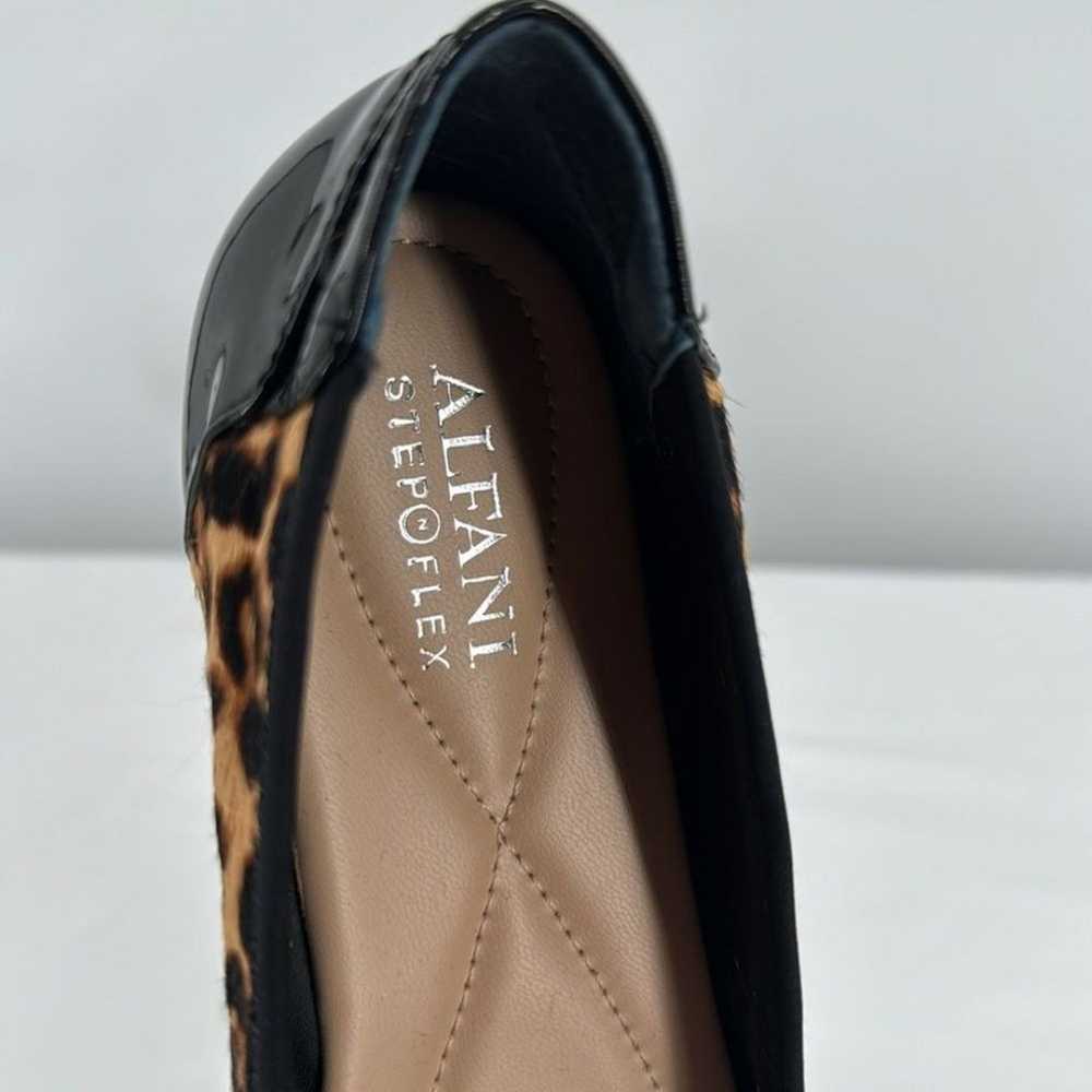 New Alfani Step Flex Leather Upper Animal Print C… - image 6