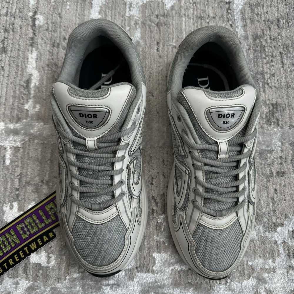 Christian Dior Monsieur × Dior B30 sneaker ‘grey’… - image 4