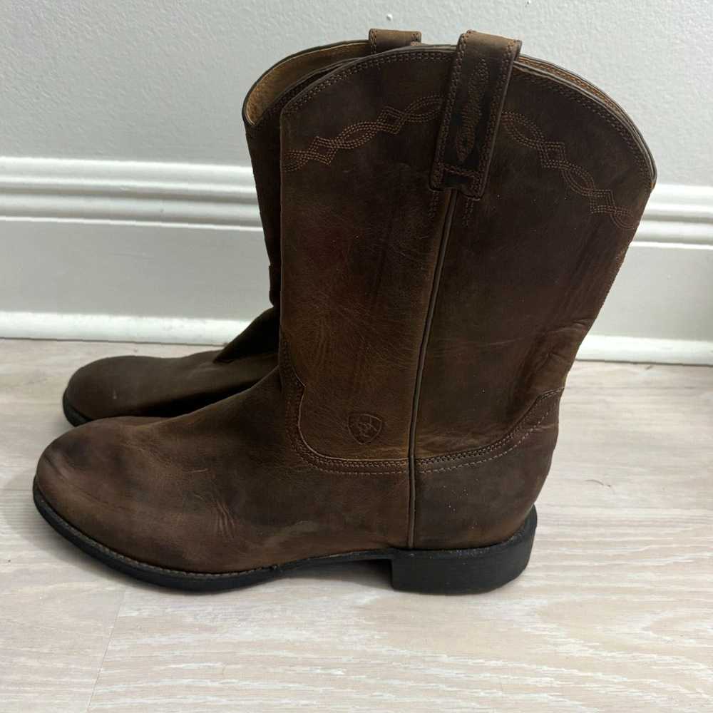 Ariat Authentic Distressed Brown Leather Heritage… - image 4