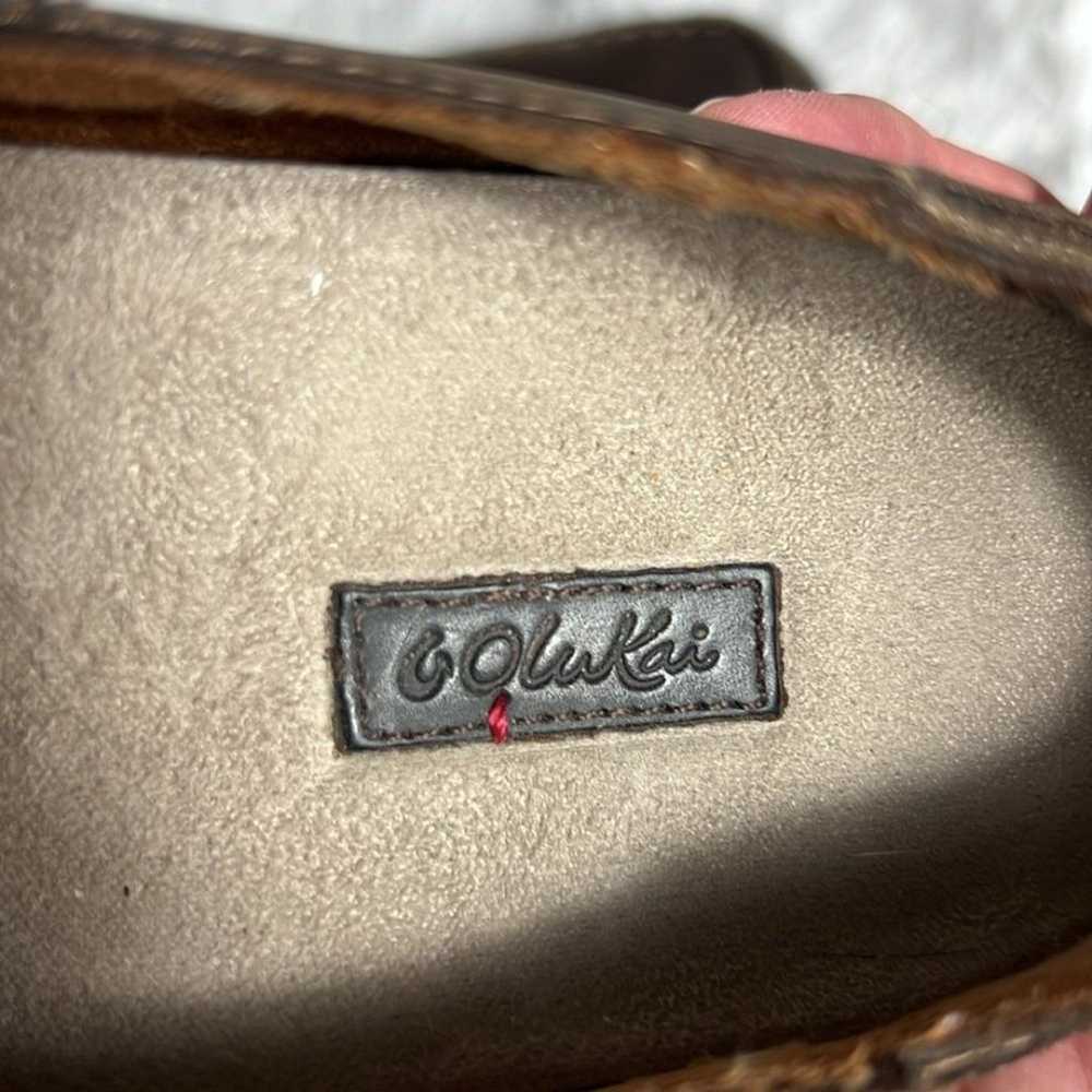 OluKai Nohea Nubuck Leather Slip On Shoes 7 - image 3