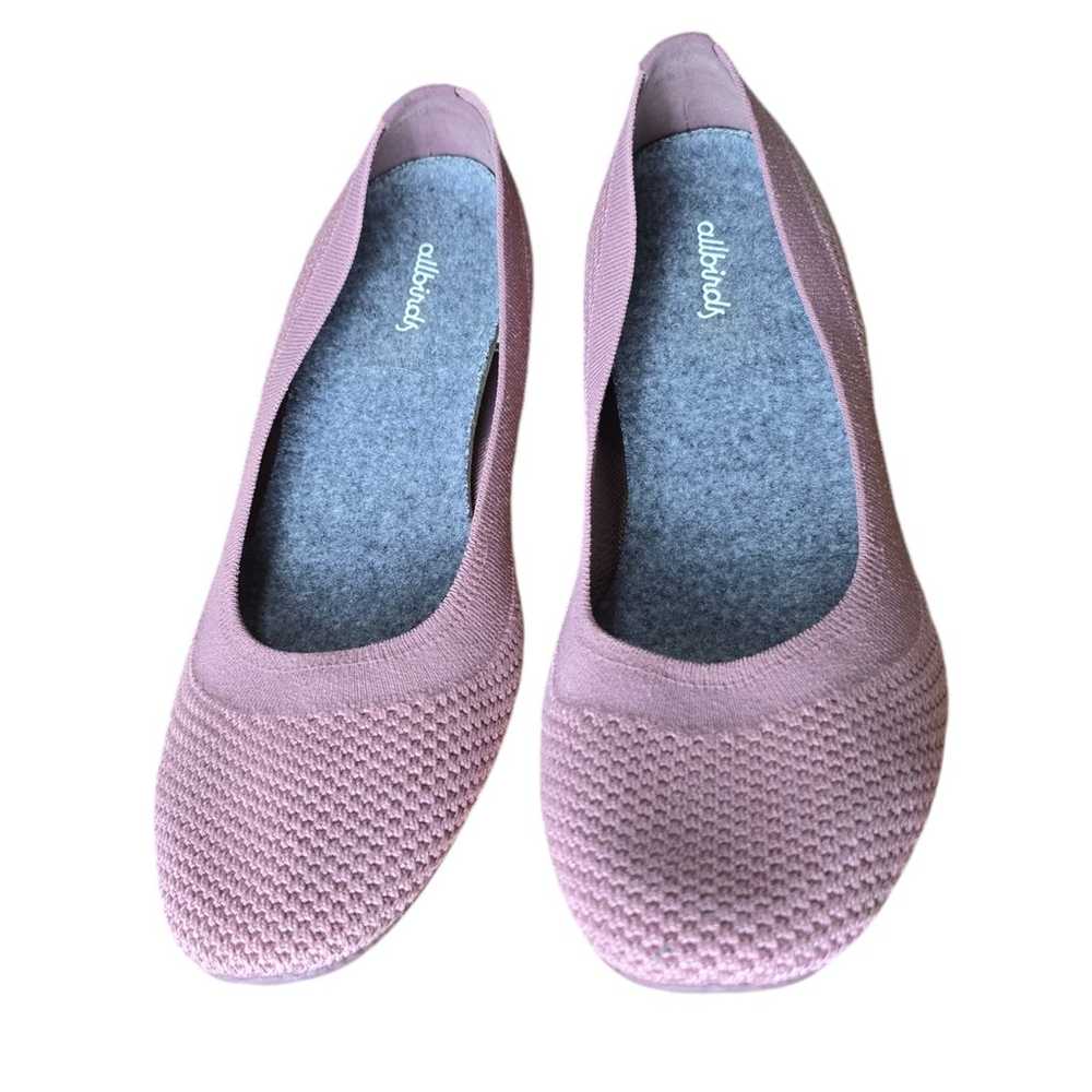 Allbirds Tree Breezers size 10.5 mauve purple bal… - image 3