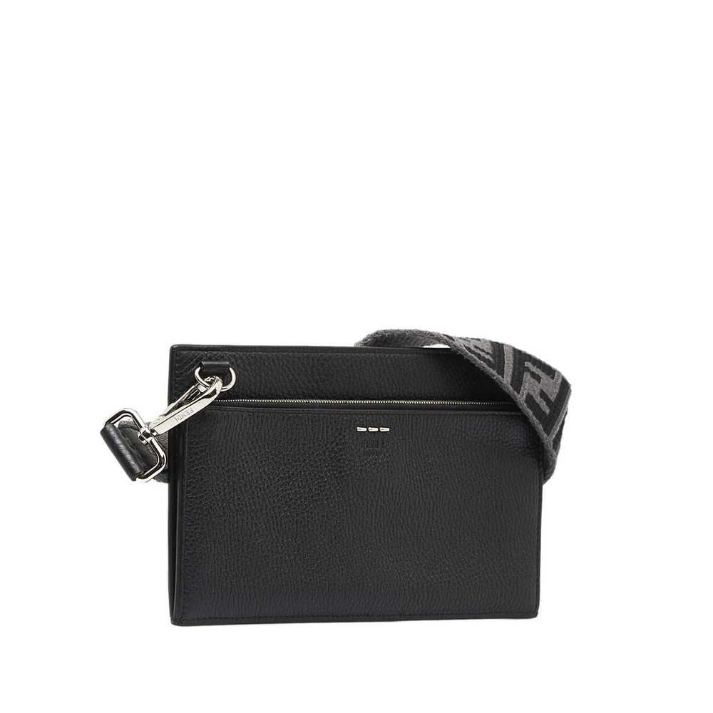 Fendi Fendi Flat Pouch Leather Crossbody - image 2