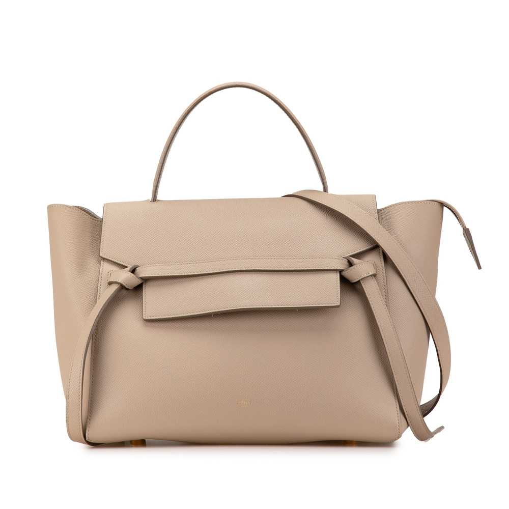 Beige Celine Mini Belt Satchel - image 1