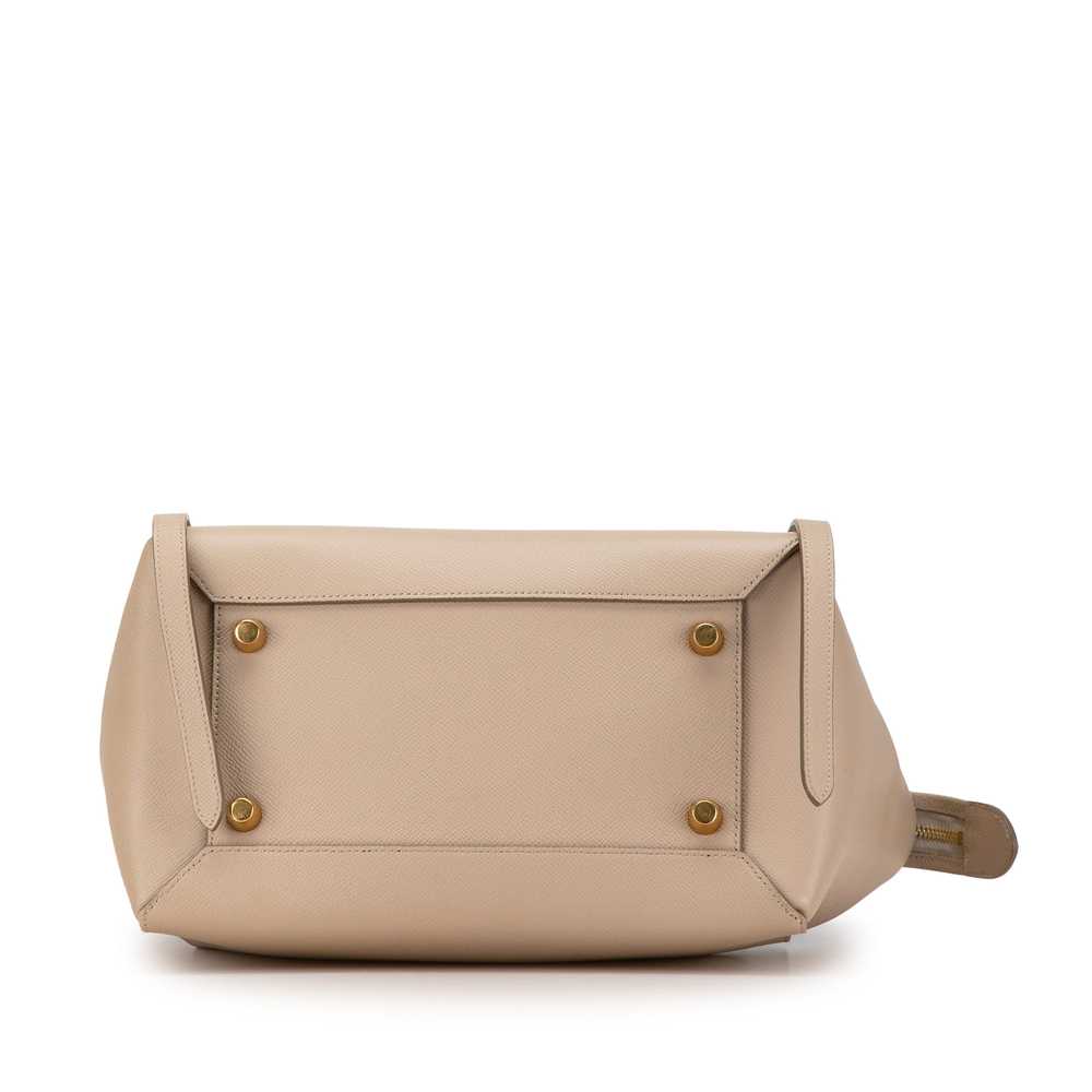 Beige Celine Mini Belt Satchel - image 4