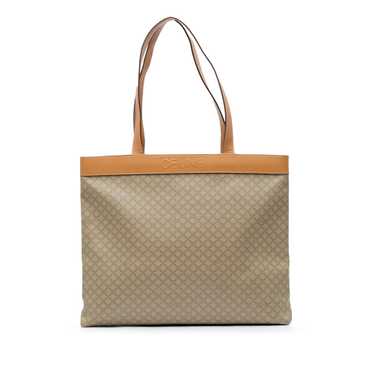 Beige Celine Macadam Tote