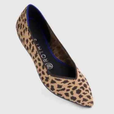 Rothy’s The Point Flat Cheetah Print - image 1