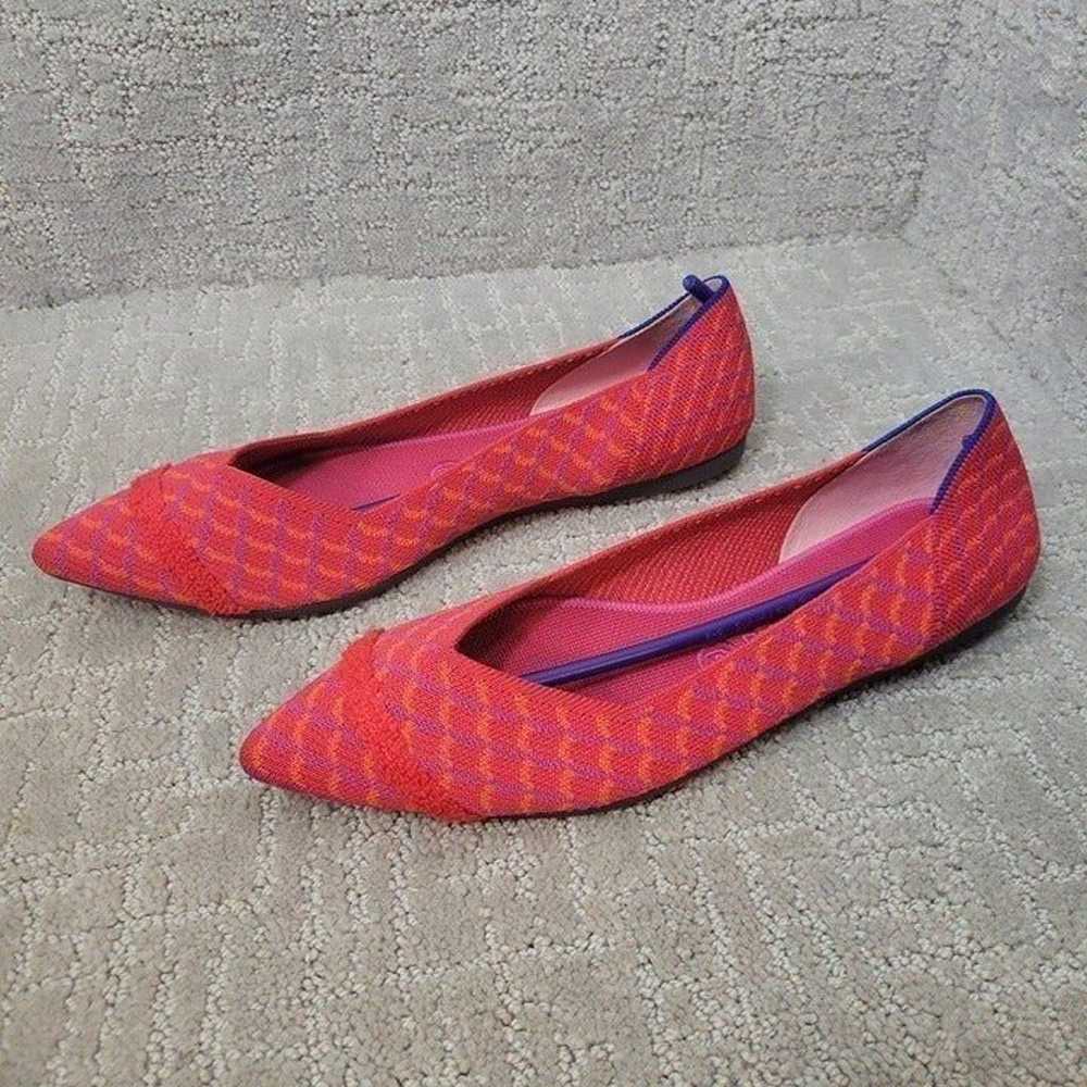 Rothys The Point Women's Size 10 US Pomegranate G… - image 10