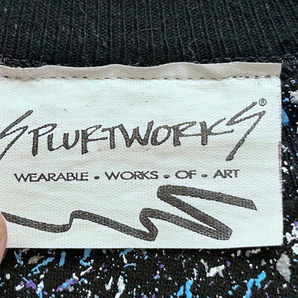 Vintage Artist Hand Painted Splurtworks Sweater. … - image 2