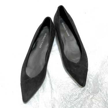 Black combination material flat shoes from DONALD… - image 1