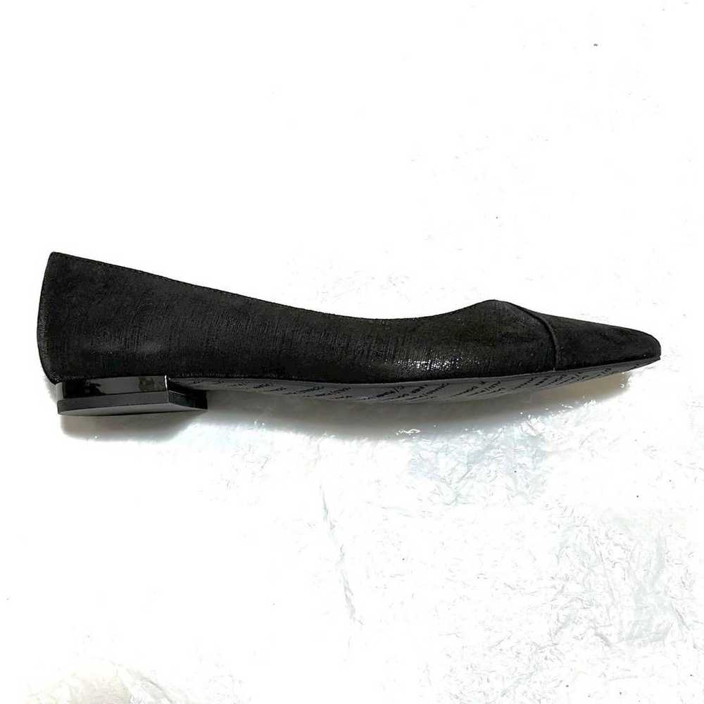 Black combination material flat shoes from DONALD… - image 8