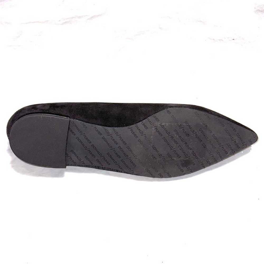 Black combination material flat shoes from DONALD… - image 9