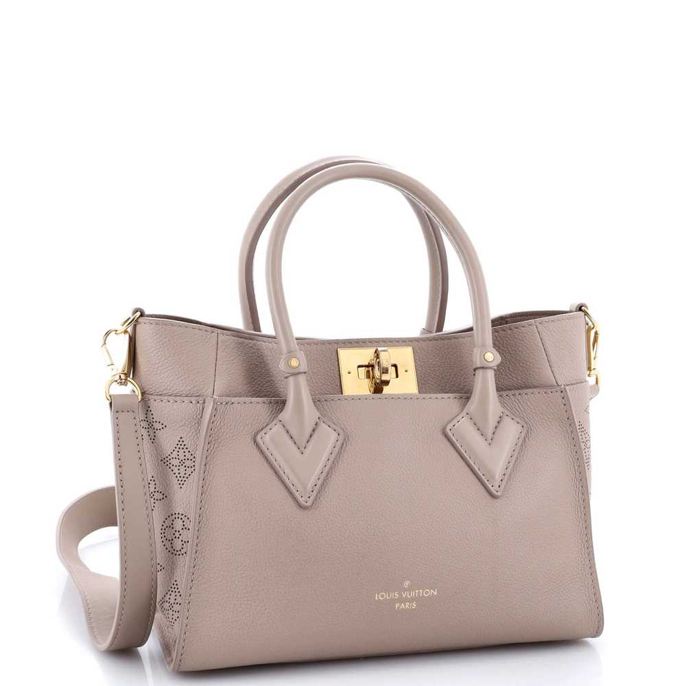 Louis Vuitton On My Side Tote Mahina Leather PM - image 2