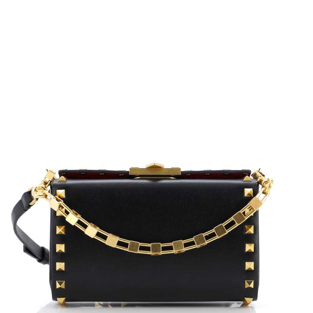 VALENTINO GARAVANI Rockstud Alcove Clutch Leather - image 1