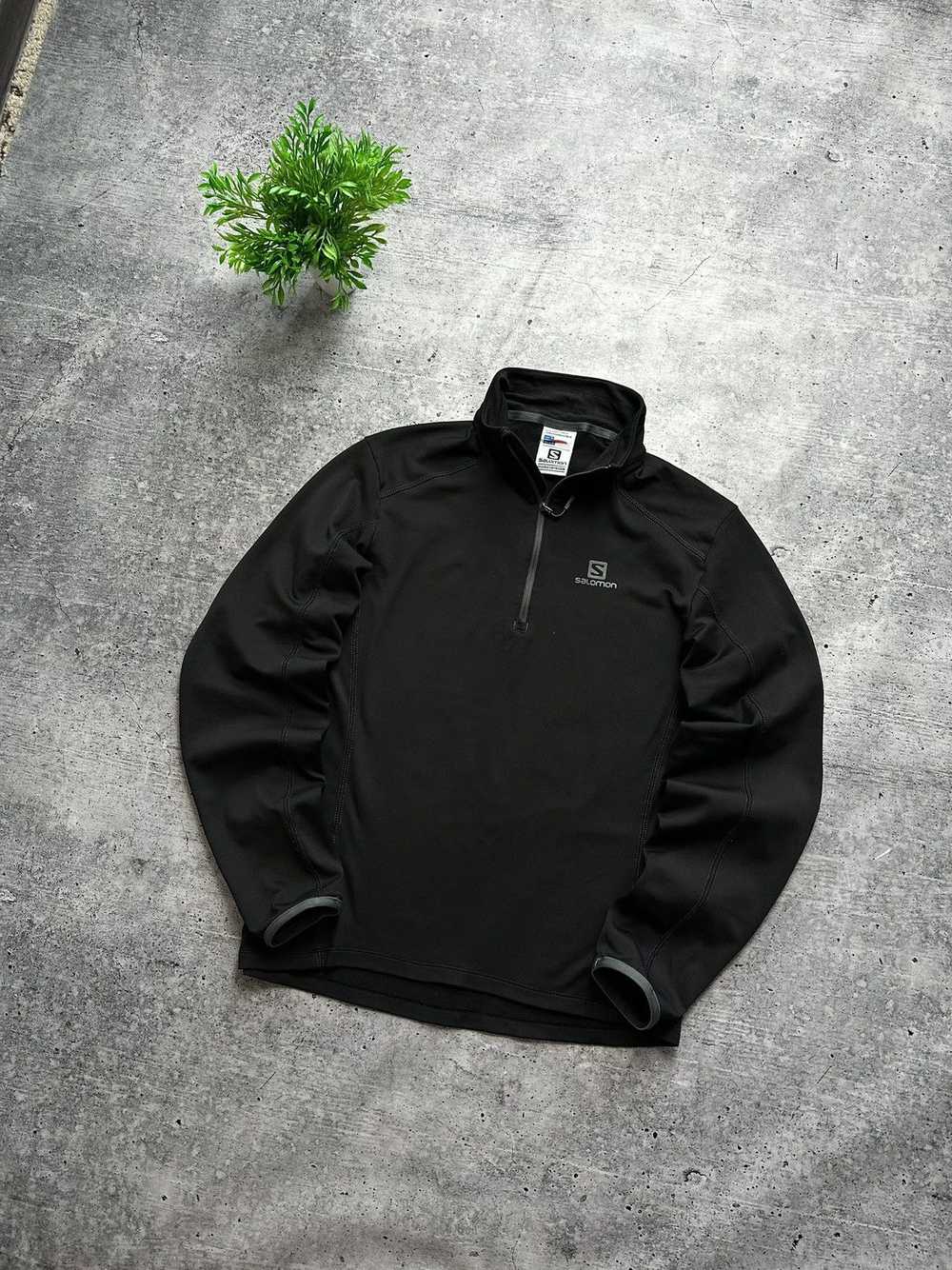 Salomon × Streetwear × Vintage Salomon Fleece Act… - image 2