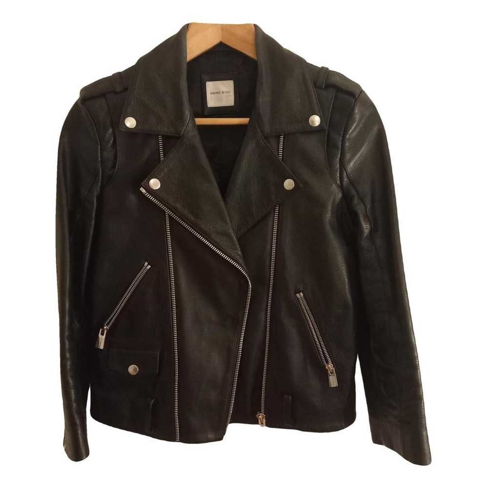 Anine Bing Leather biker jacket - image 1