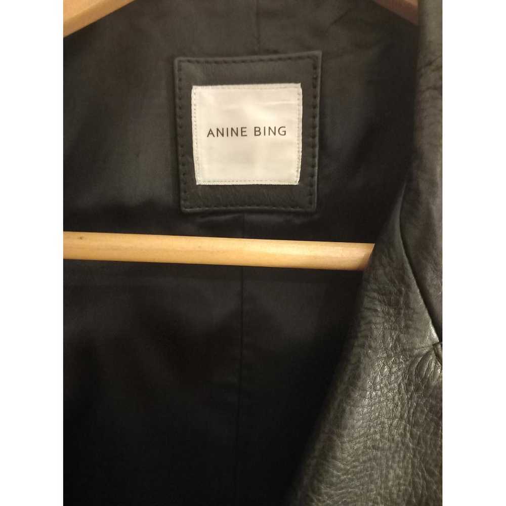 Anine Bing Leather biker jacket - image 2