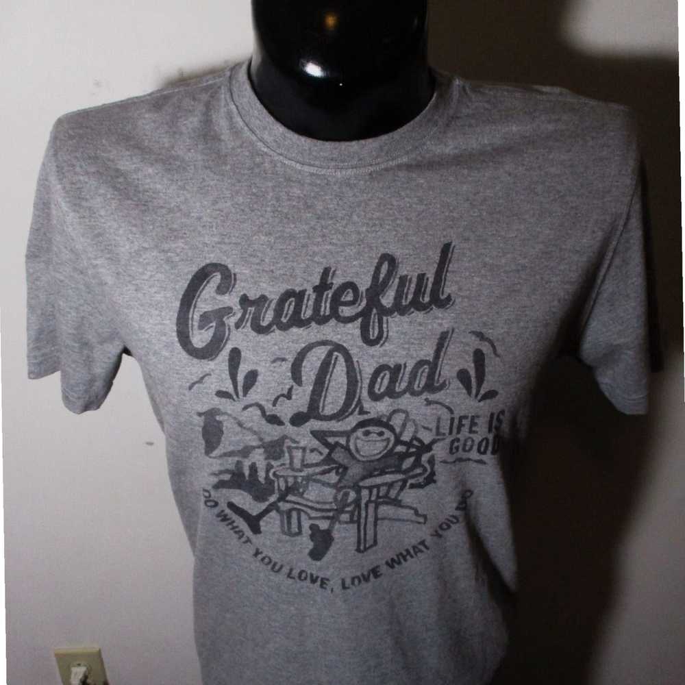 Life Is Good Grateful Dead Graphic Tee in Soft Gr… - image 2