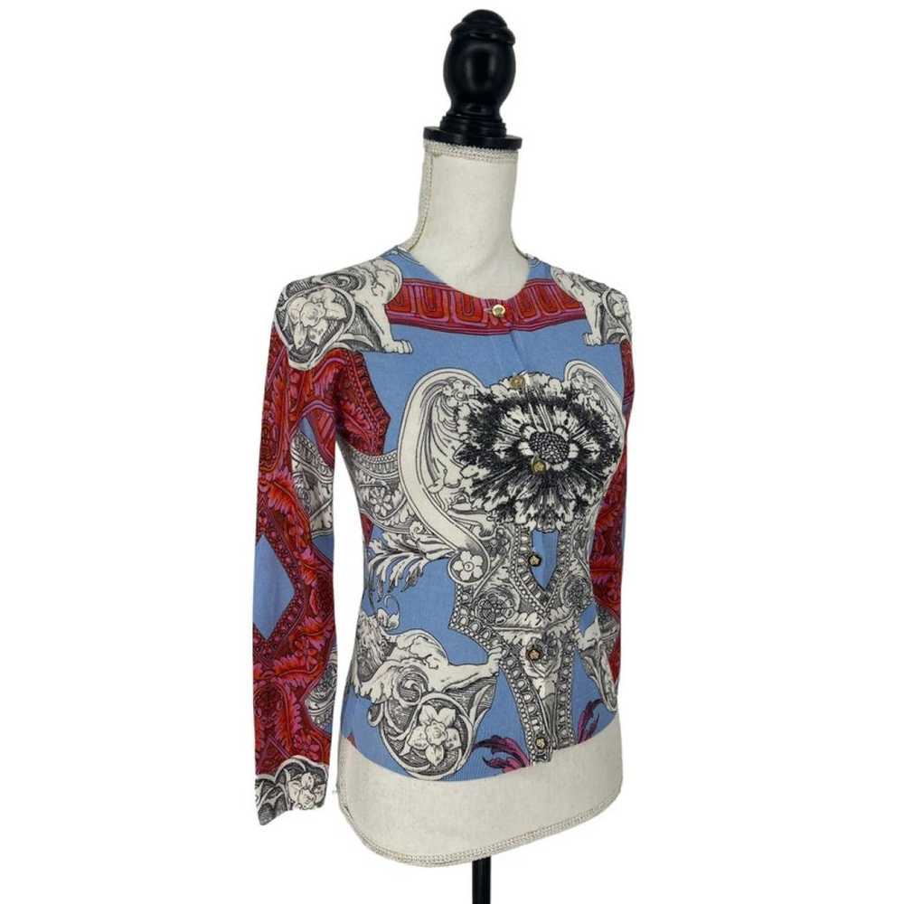 Versace Silk cardigan - image 3