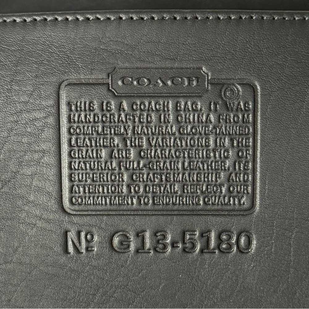 Coach Campus leather handbag - image 6