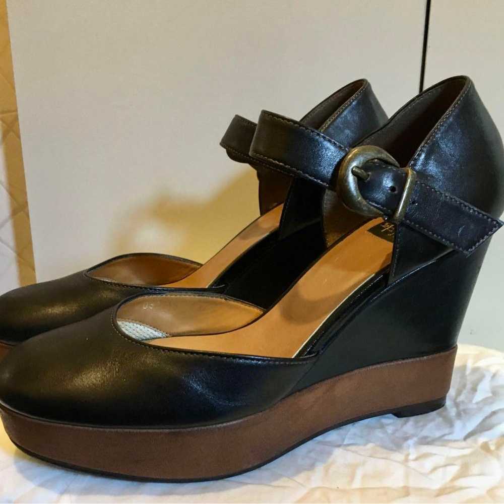 Himiko Himiko Strap Wedge Sole Pumps - image 2